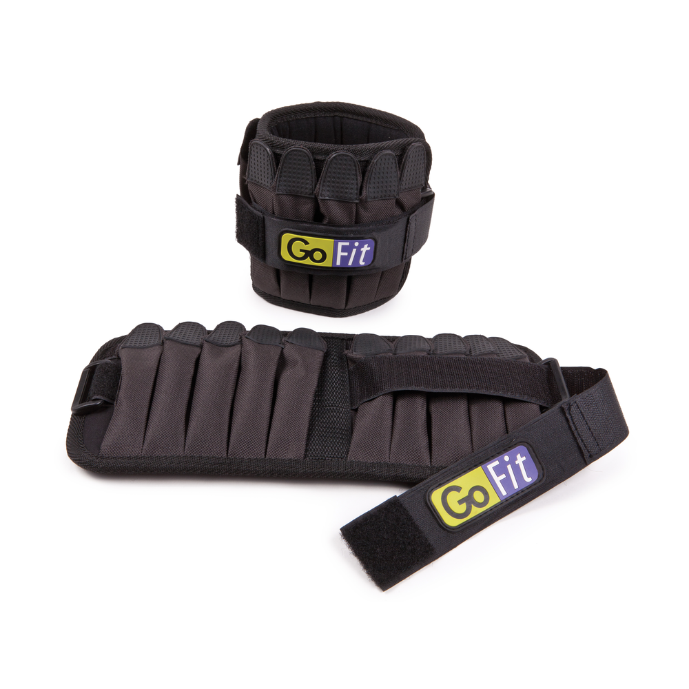 GoFit, 10LB Padded Pro Ankle Weights (poids de cheville)