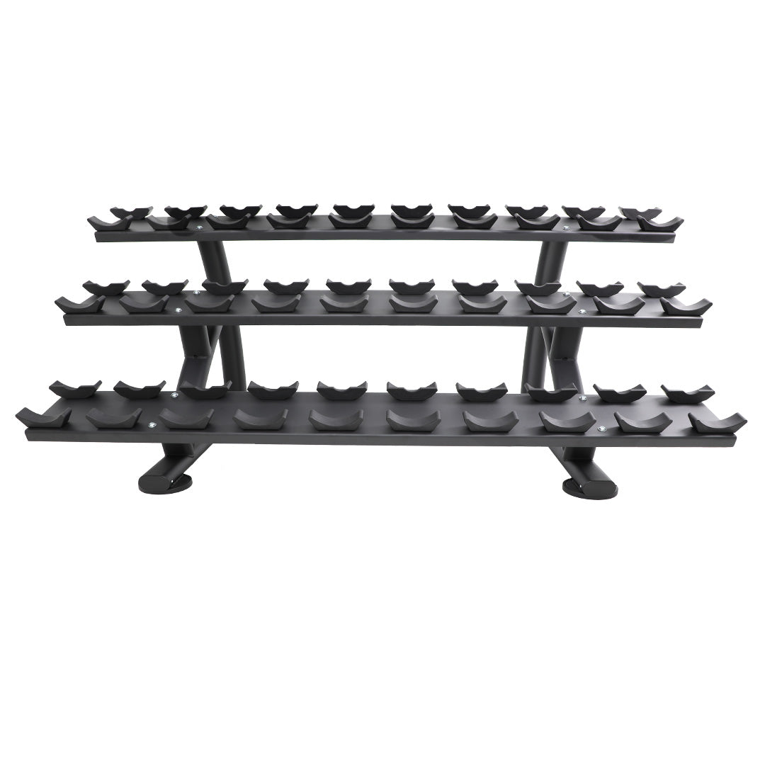 TKO, 15 paires d'haltères Signature Saddle Rack