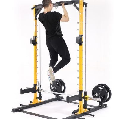 Altas Strength, Altas AL-3035 Smith Machine Half Rack Combo - Modèles au sol