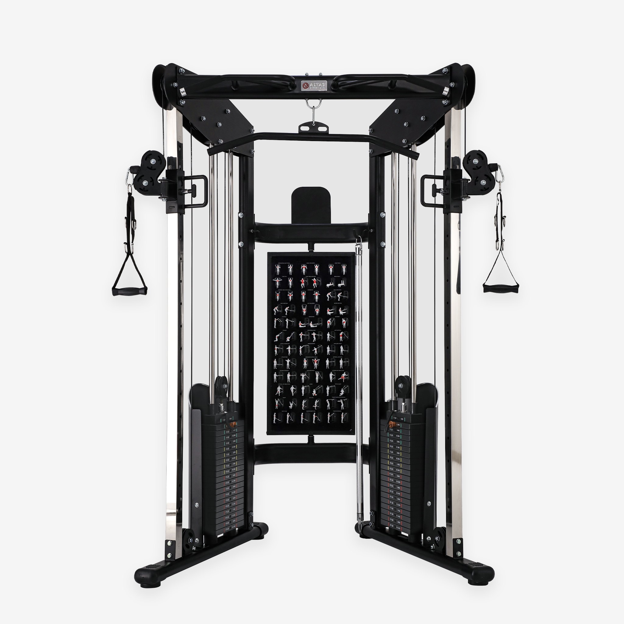 Mon magasin, Altas Strength Function Trainer With 180kg Weight Stack AL-3073