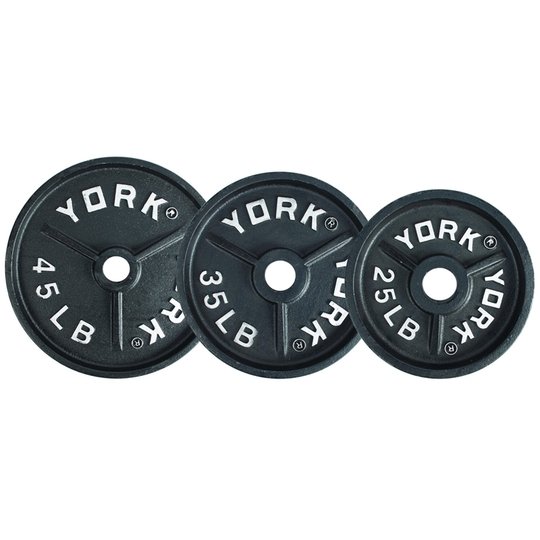 York Barbell, Assiettes olympiques York - Deep Dish