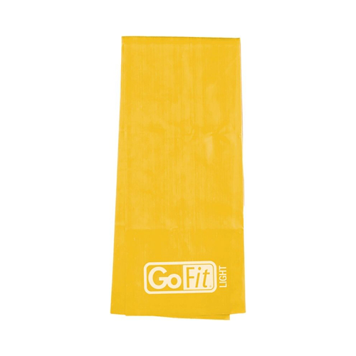 GoFit, Bandeau plat simple sans latex clair/jaune