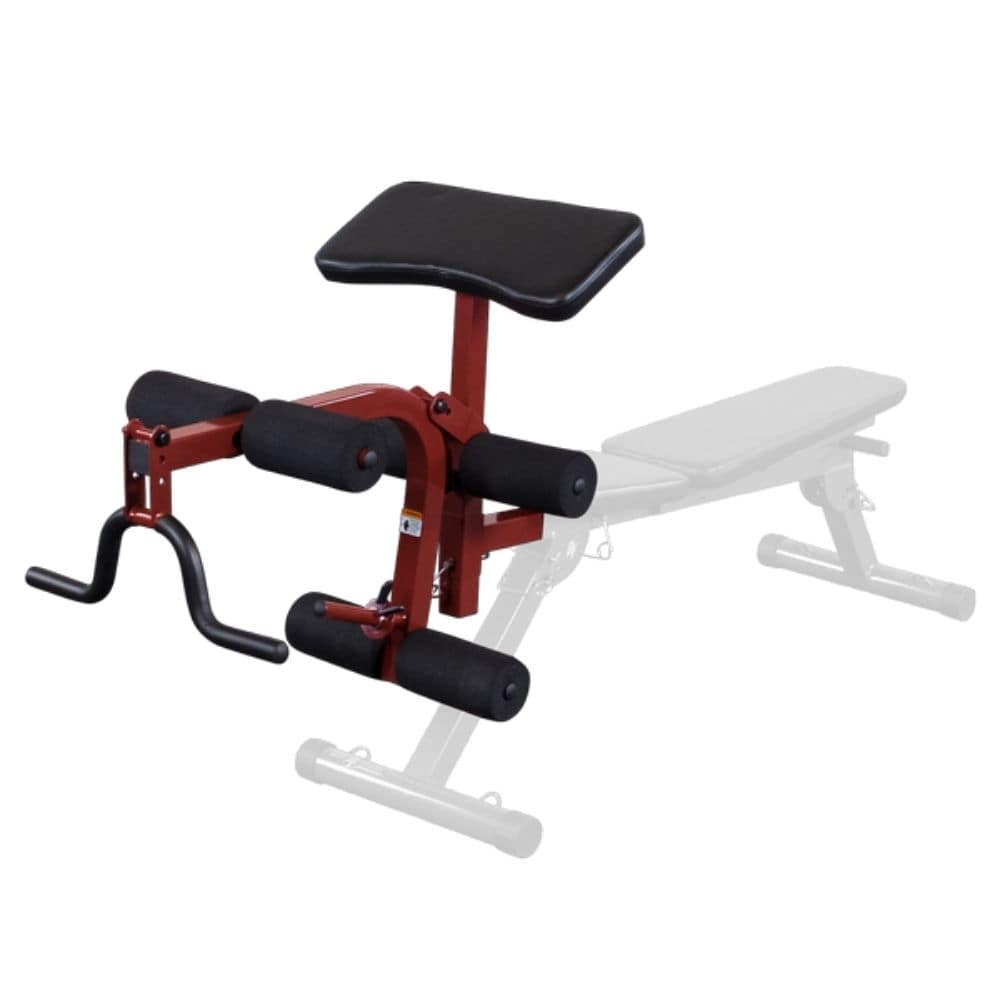 Meilleur équipement de fitness, Best Fitness Leg Developer et Preacher Curl Attachment BFPL10