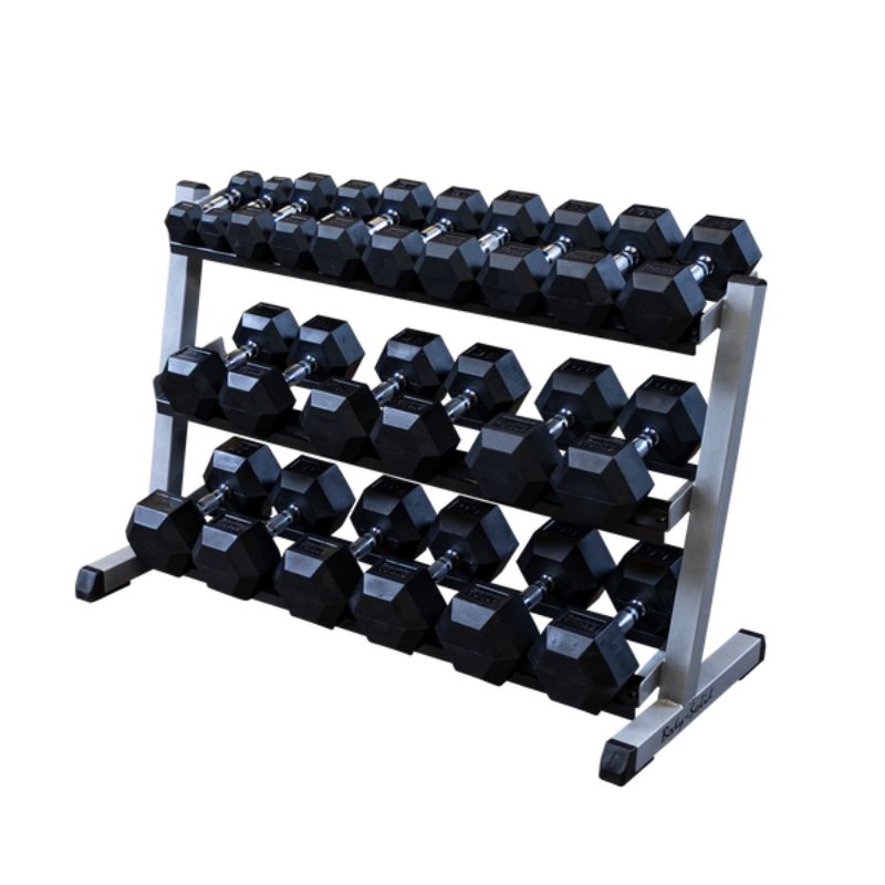 Body-Solid, Body-Solid 3-Tier Dumbbell Rack GDR48