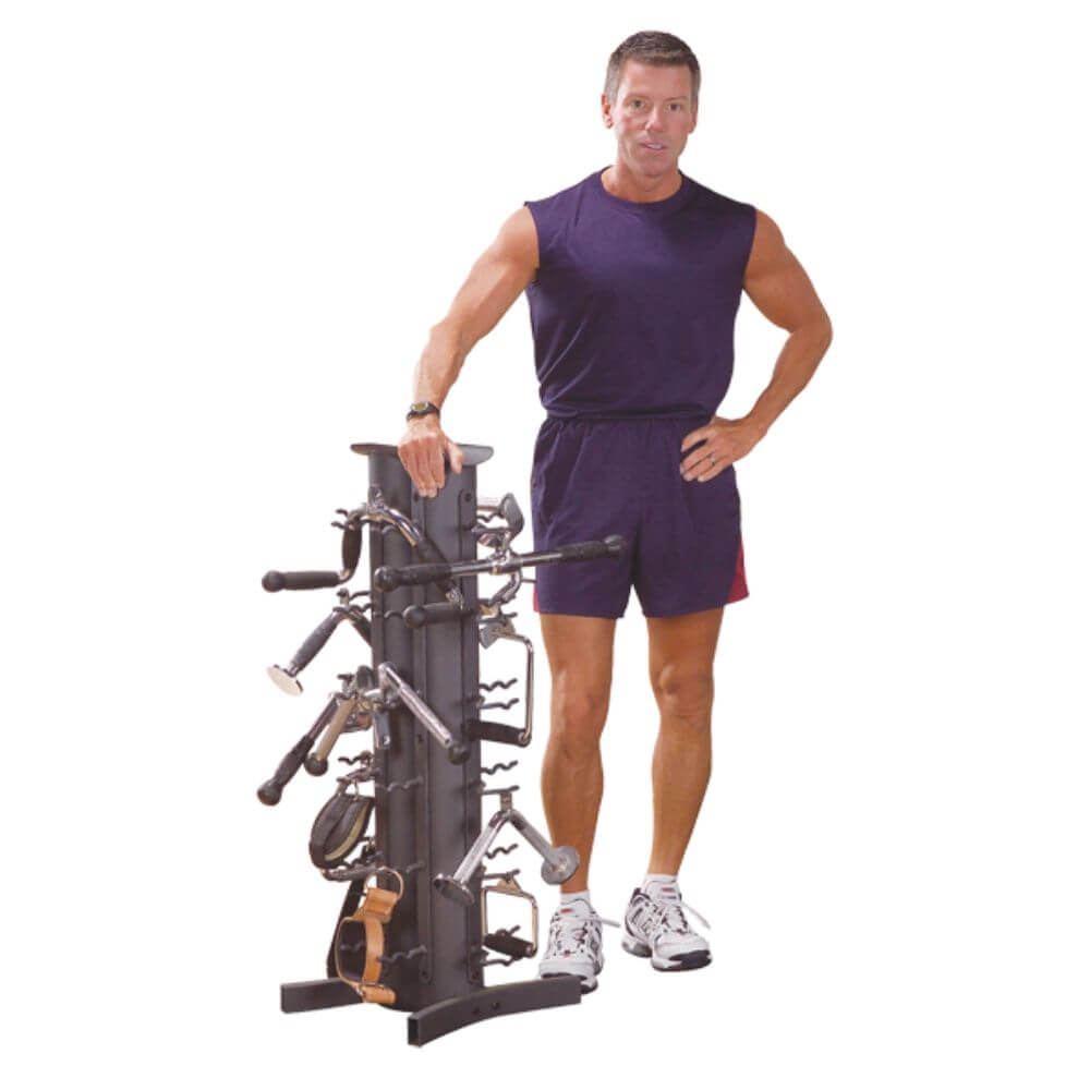 Body-Solid, Body-Solid Cable Attachment Accessory Rack VDRA30 (en anglais seulement)