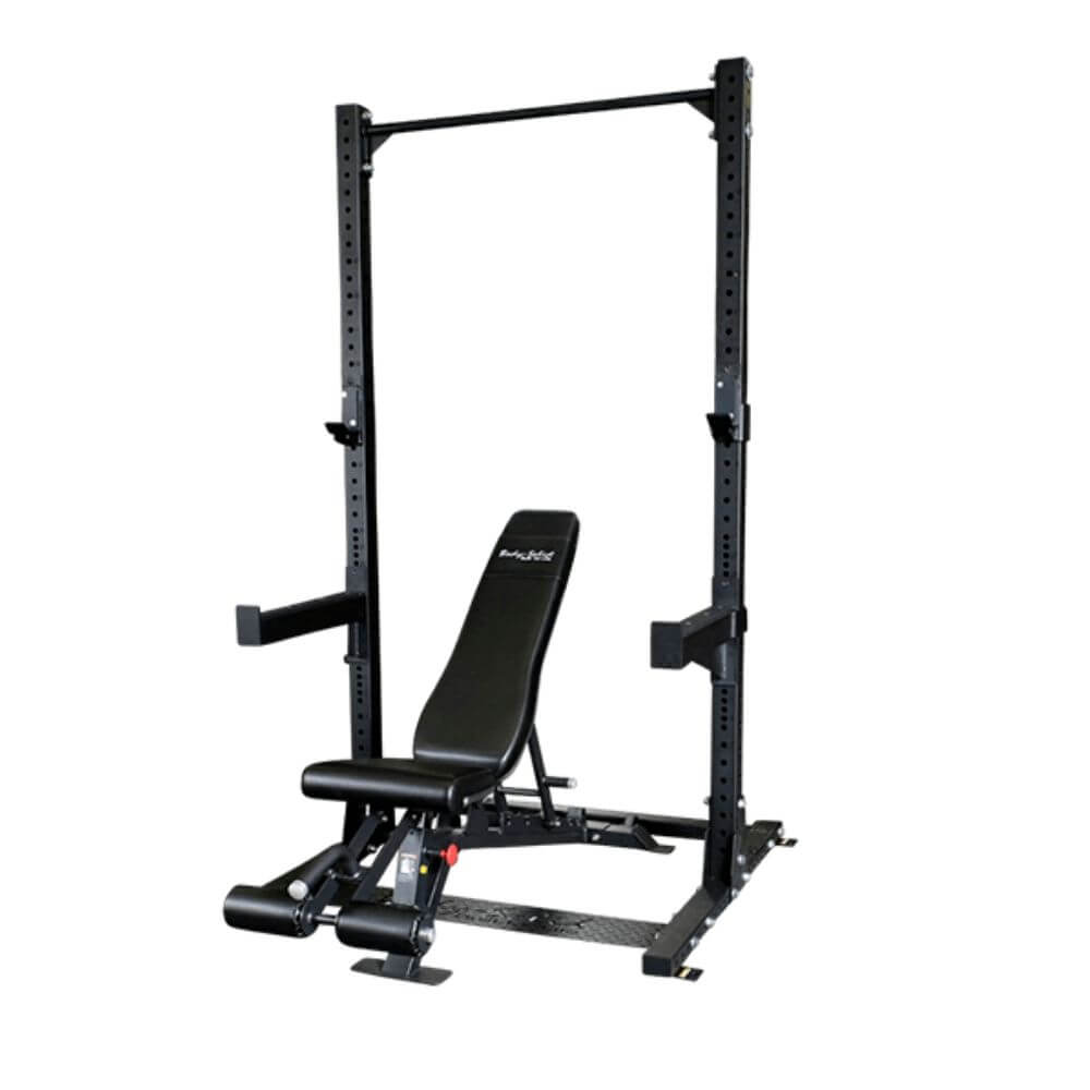 Body-Solid ProClub, Body-Solid Commercial Half Rack with FID Bench SPR500P2