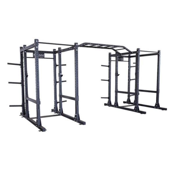 Body-Solid ProClub, Body-Solid Extended Double Power Rack Package SPR1000DBBACK