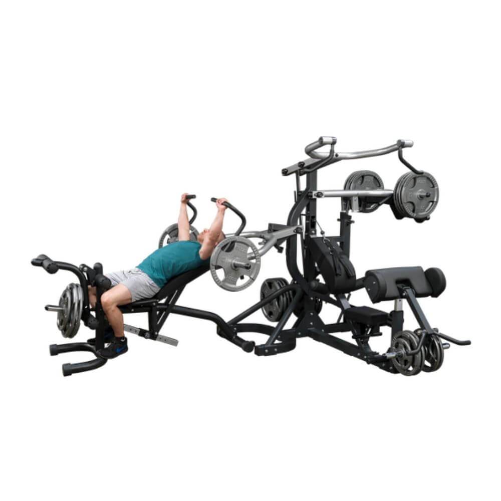 Body-Solid, Body-Solid Free Weight Leverage Gym SBL460P4