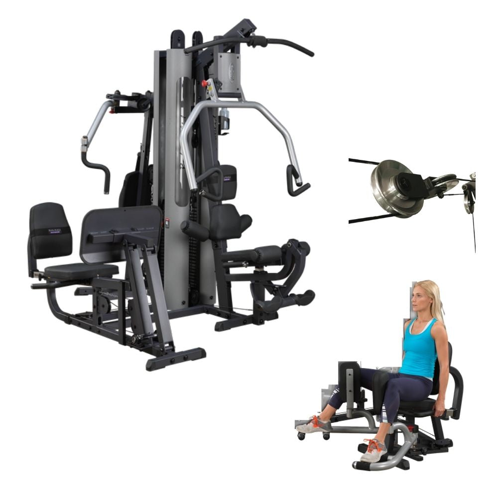 Body-Solid, Body-Solid G9S Premium Home Gym avec intérieur et extérieur des cuisses