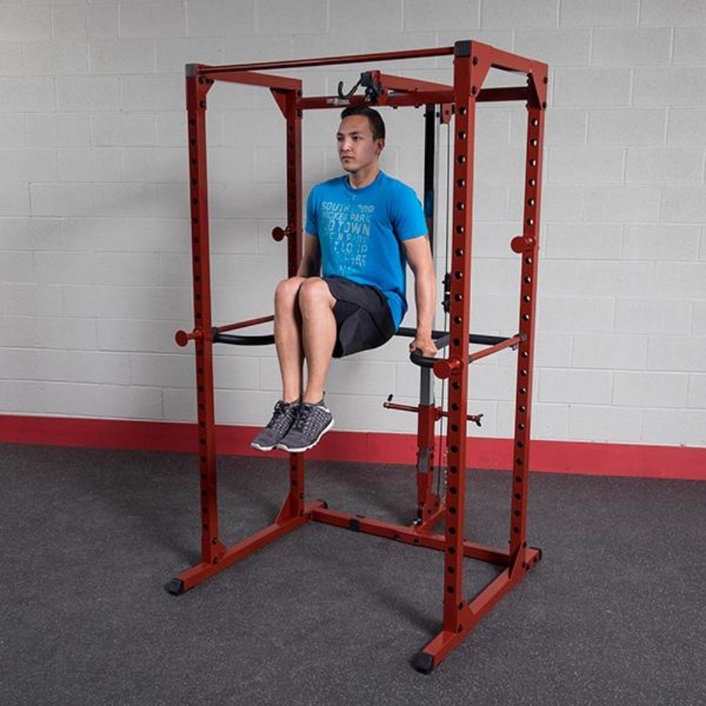 Body-Solid, Body-Solid Power Rack Dip Attachment DR100