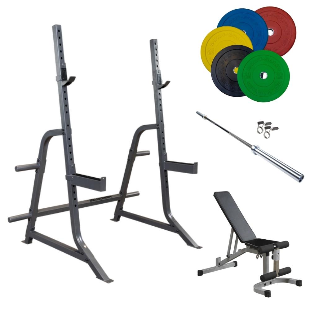 Powerline de Body-Solid, Body-Solid Powerline Multi Press Gym Package