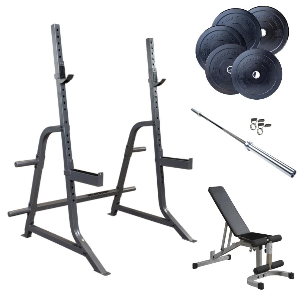 Powerline de Body-Solid, Body-Solid Powerline Multi Press Gym Package