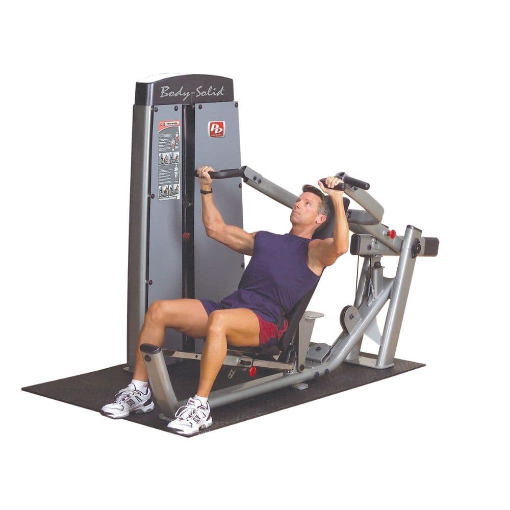 Pro Dual de Body-Solid, Body-Solid Pro Dual Commercial Chest and Shoulder Multi Press DPRS-SF