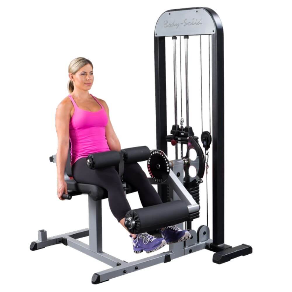 Body-Solid, Body-Solid Pro Select Leg Extension Leg Curl Station GCEC-STK