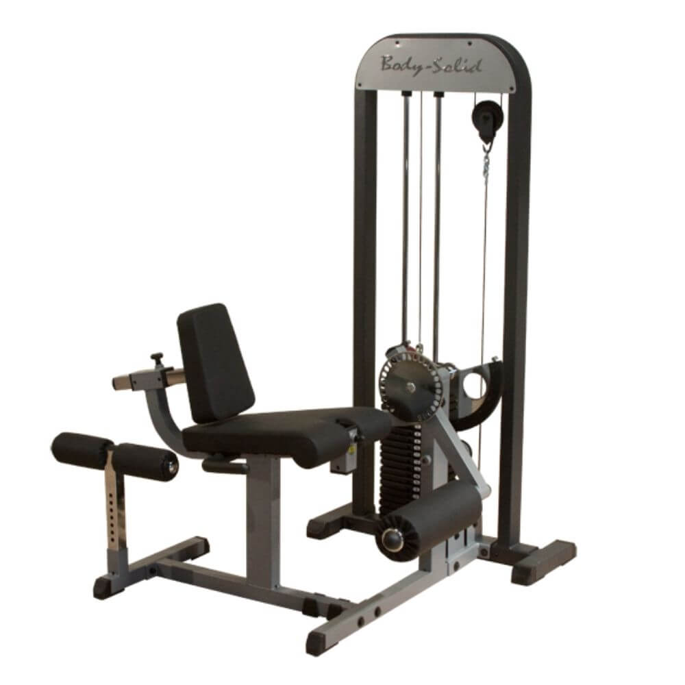 Body-Solid, Body-Solid Pro Select Leg Extension Leg Curl Station GCEC-STK