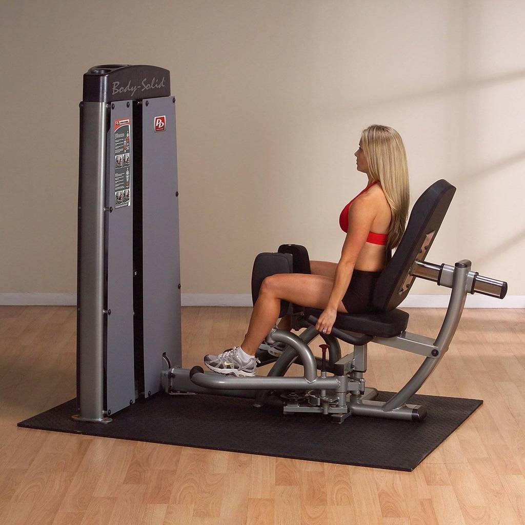 Fitness Equipment Broker | Élue première source de confiance en Amérique, BodySolid Pro Dual Inner Outer Thigh Machine (machine à cuisses intérieures et extérieures)