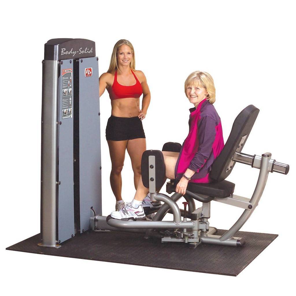 Fitness Equipment Broker | Élue première source de confiance en Amérique, BodySolid Pro Dual Inner Outer Thigh Machine (machine à cuisses intérieures et extérieures)