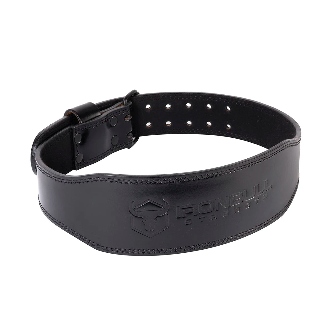 Force du taureau de fer, Ceinture de levage Unleash en cuir de 7 mm - Approuvée par l'IPF