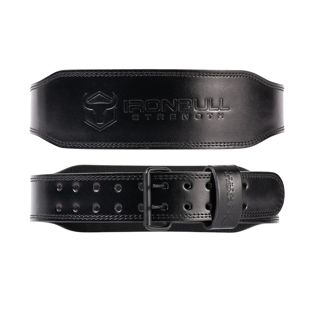 Force du taureau de fer, Ceinture de levage Unleash en cuir de 7 mm - Approuvée par l'IPF