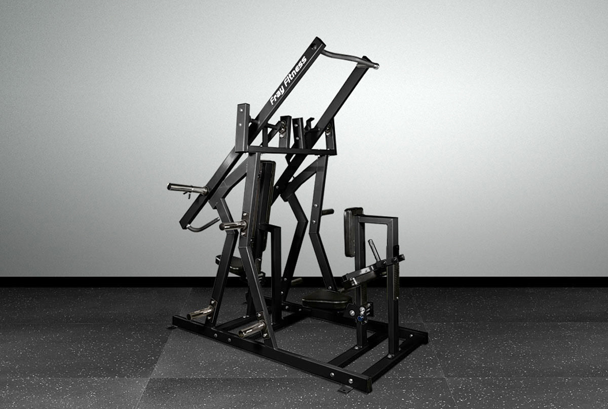 Ningjin Xinrui Fitness, Chest Press & Lat Pulldown Combo chargé de plaques