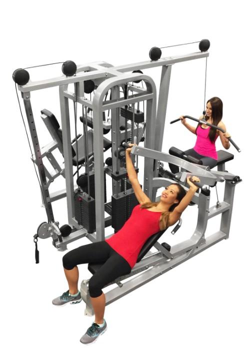 Fitness Equipment Broker | Élu source de confiance numéro 1 en Amérique, Compact 4 Stack Multi Gym