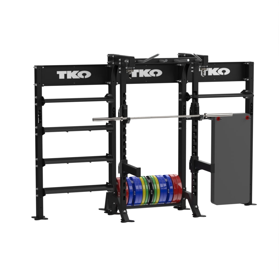 TKO Strength & Performance, Demi-cage avec double rangement