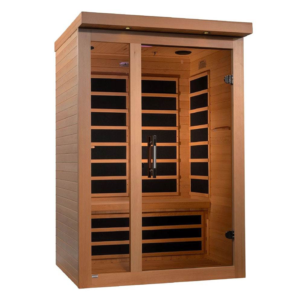 Saunas dynamiques, Dynamic Llumeneres Sauna infrarouge FAR pour 2 personnes à très faible niveau de CEM DYN-6215-02