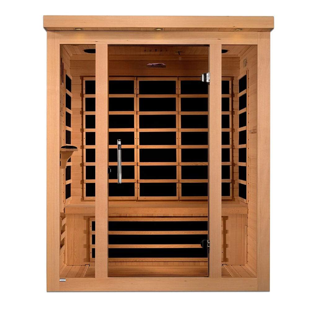 Saunas dynamiques, Dynamic Vila Sauna infrarouge FAR pour 3 personnes DYN-6315-02