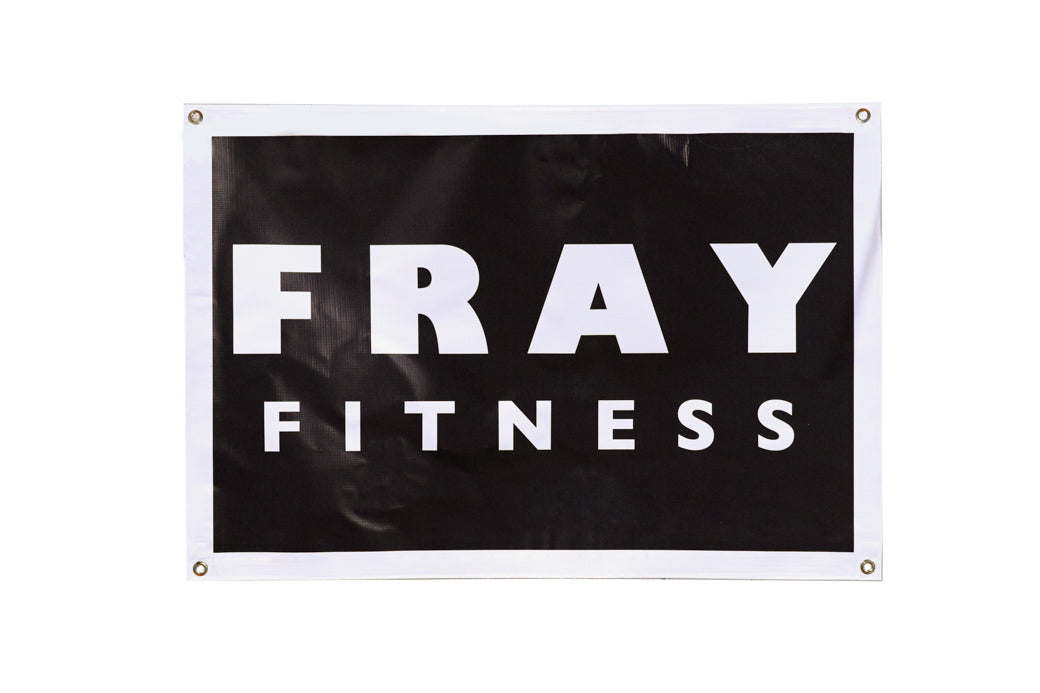 FrayFitness, Fray Large Logo Garage Banner