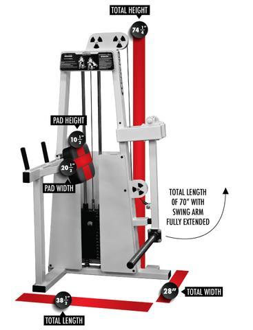 Légende Fitness, GLUTE PRESS - 947 Legend