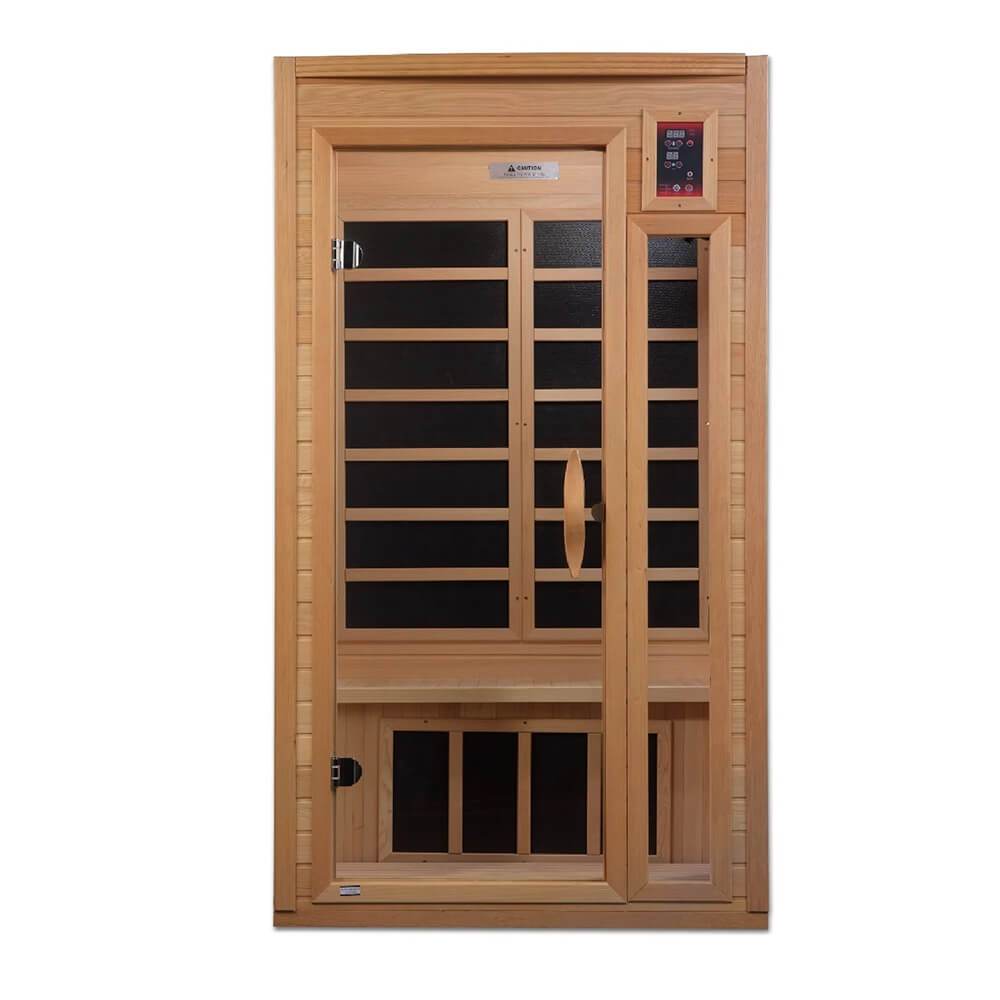 Golden Designs Inc, Golden Designs Barcelona Select 1-2 Person Low EMF Far Infrared Sauna GDI-6106-01