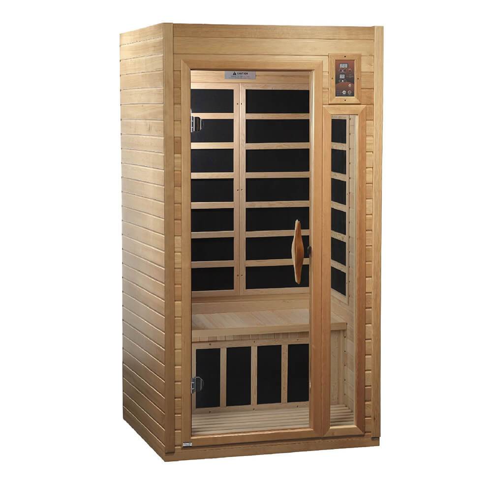 Golden Designs Inc, Golden Designs Barcelona Select 1-2 Person Low EMF Far Infrared Sauna GDI-6106-01