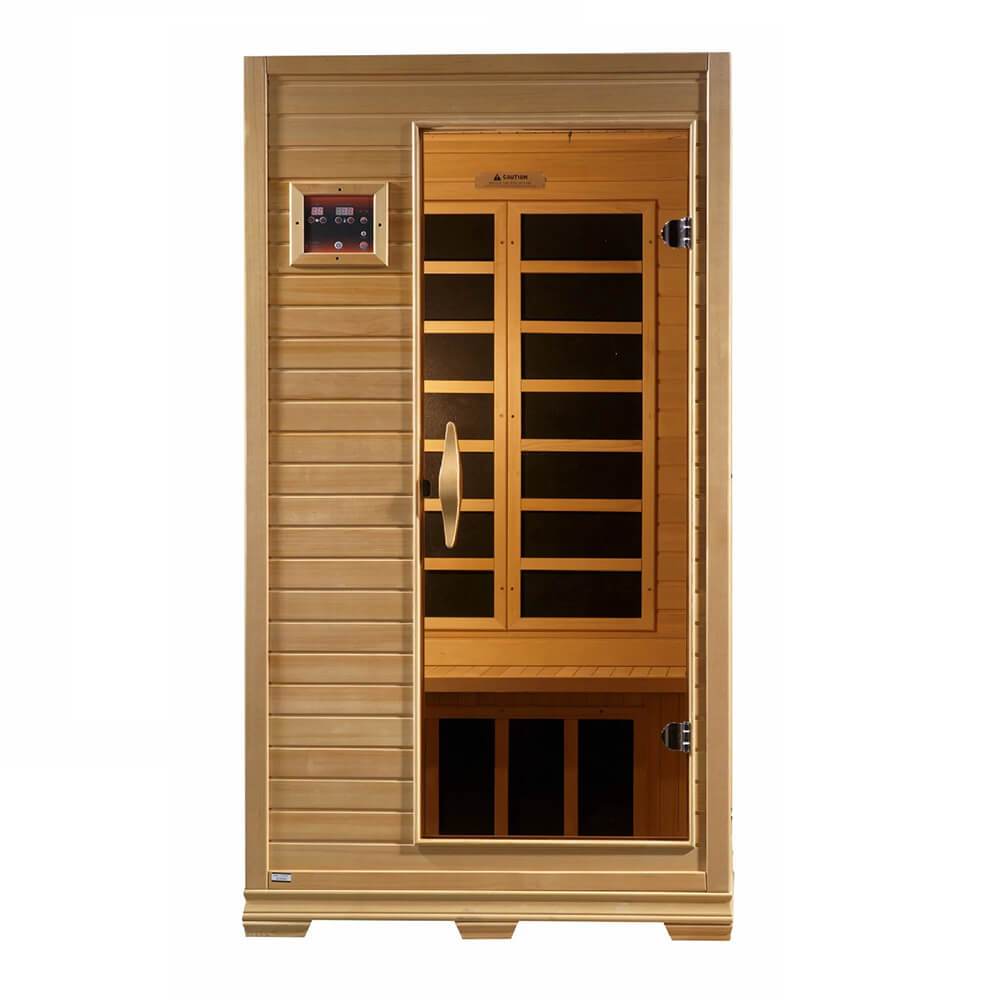 Golden Designs Inc, Golden Designs Studio Elite 1-2 personnes Near Zero EMF Far Infrared Sauna GDI-6109-01