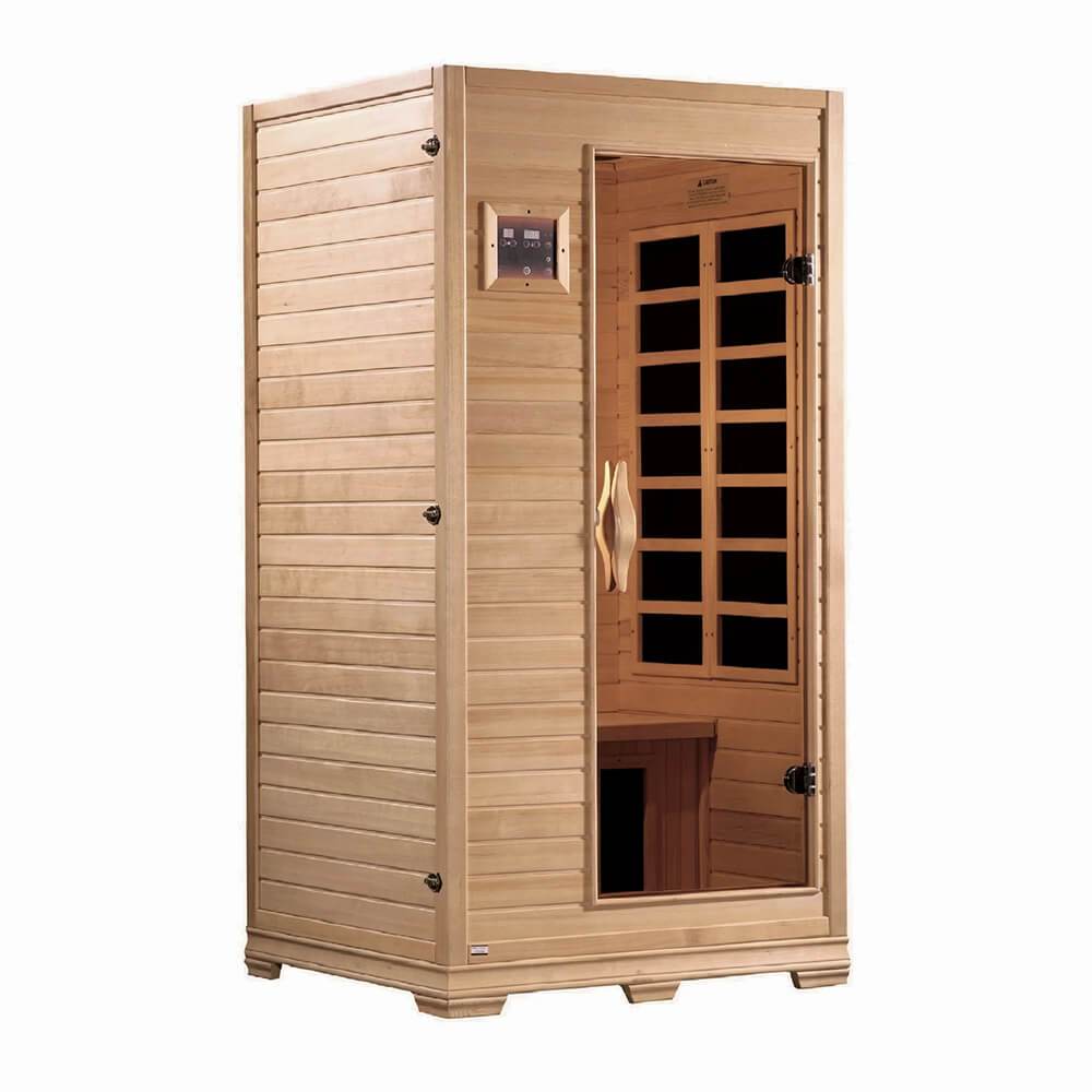 Golden Designs Inc, Golden Designs Studio Elite 1-2 personnes Near Zero EMF Far Infrared Sauna GDI-6109-01