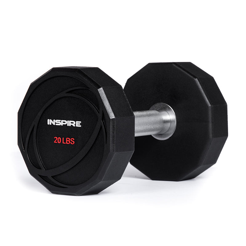 Inspirer, INSPIRE 20LB URETHANE DUMBBELL