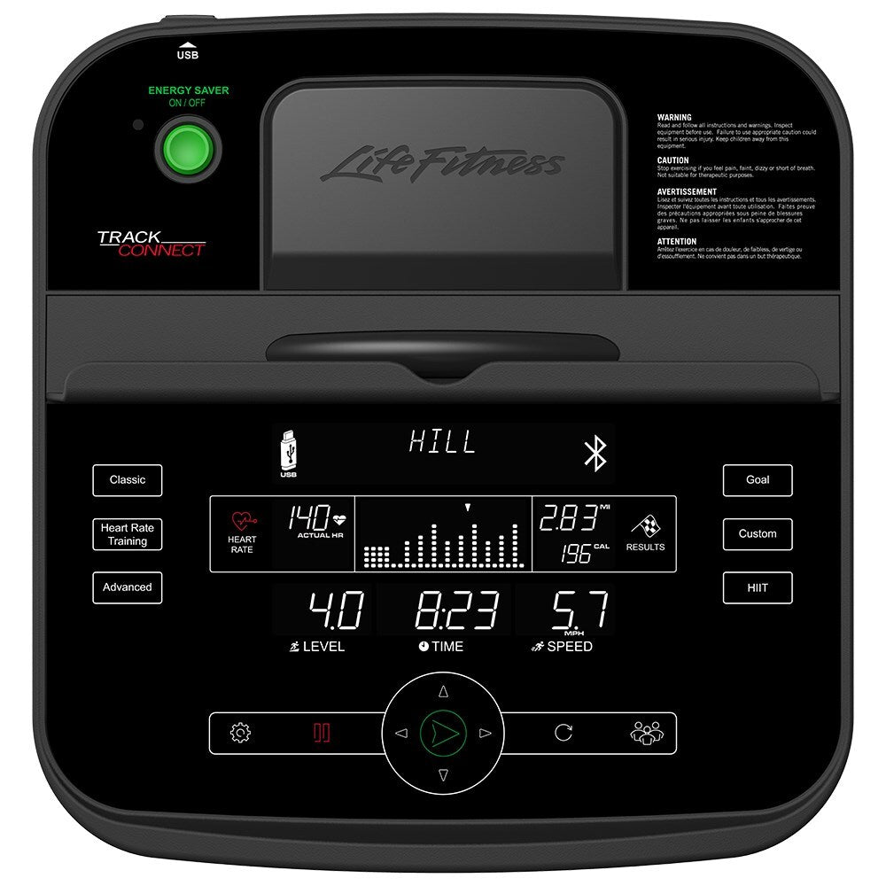 Life Fitness, Life Fitness C1 Track Connect Vélo de course vertical