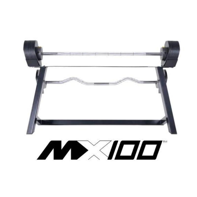 MX Select, MX Select MX100 Barre réglable pour haltères et curl EZ