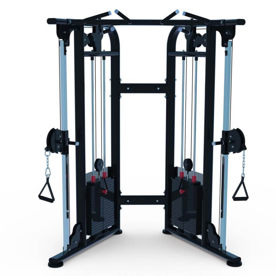 Muscle D Fitness, Muscle D 88" Entraîneur fonctionnel à double poulie réglable MDM-D88B