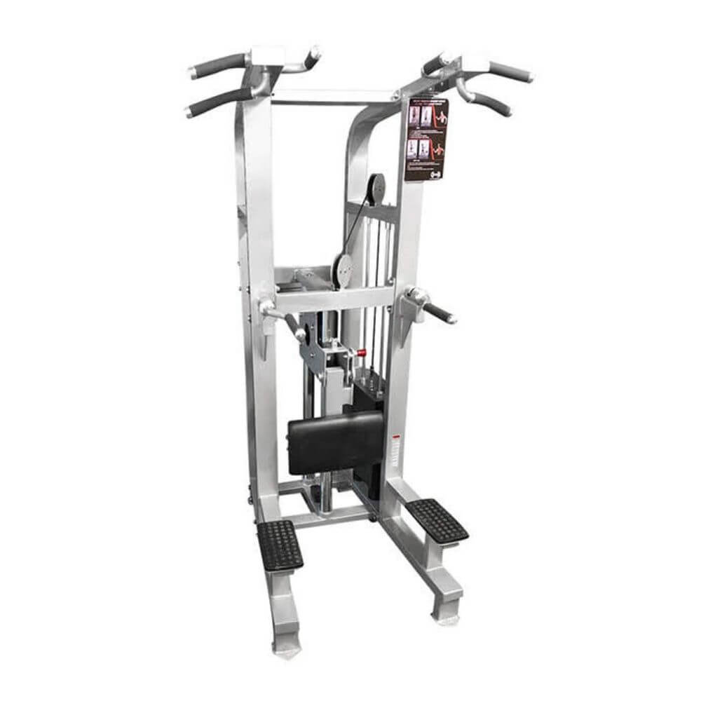 Muscle D Fitness, Muscle D Double fonction avec assistance de poids pour le menton et l'abdomen MDD-1008A