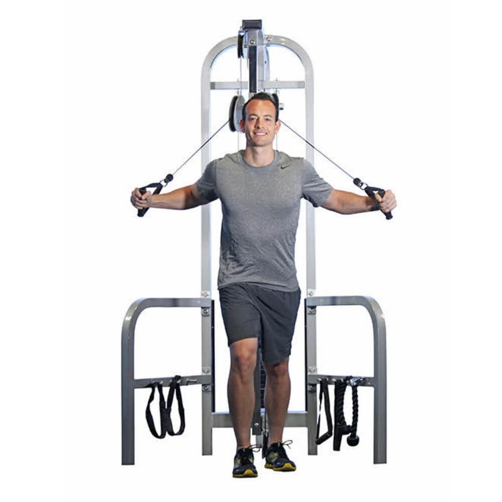 Muscle D Fitness, Muscle D Dual Function Hi/Low Pulley Machine MDD-1010