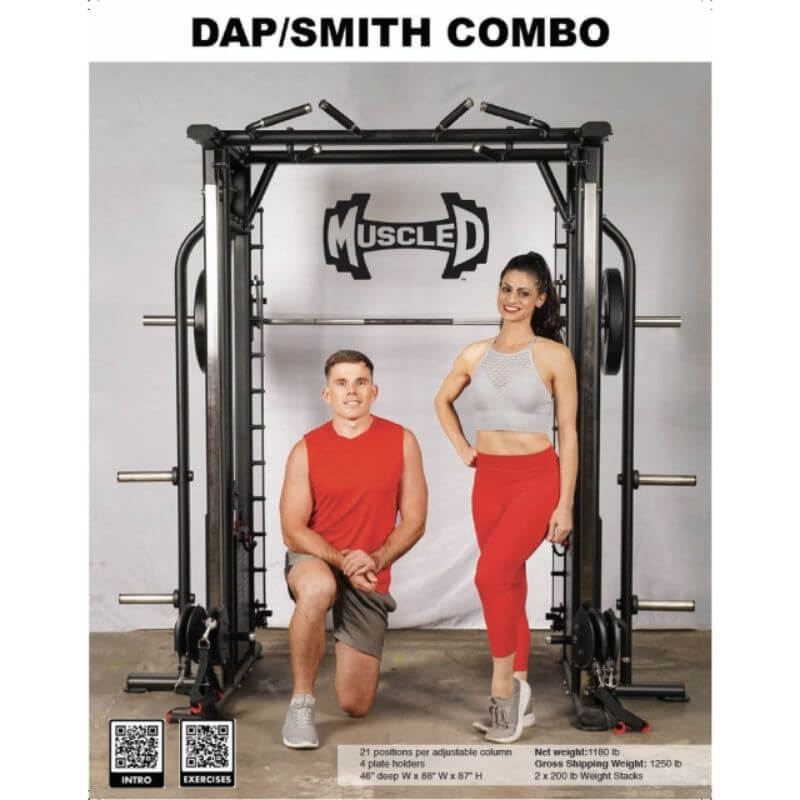 Muscle D Fitness, Muscle D Fitness DAP Smith Combo MDM-DPSM