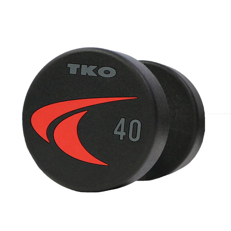 TKO Force, Paires d'haltères rondes en uréthane TKO Strength Signature