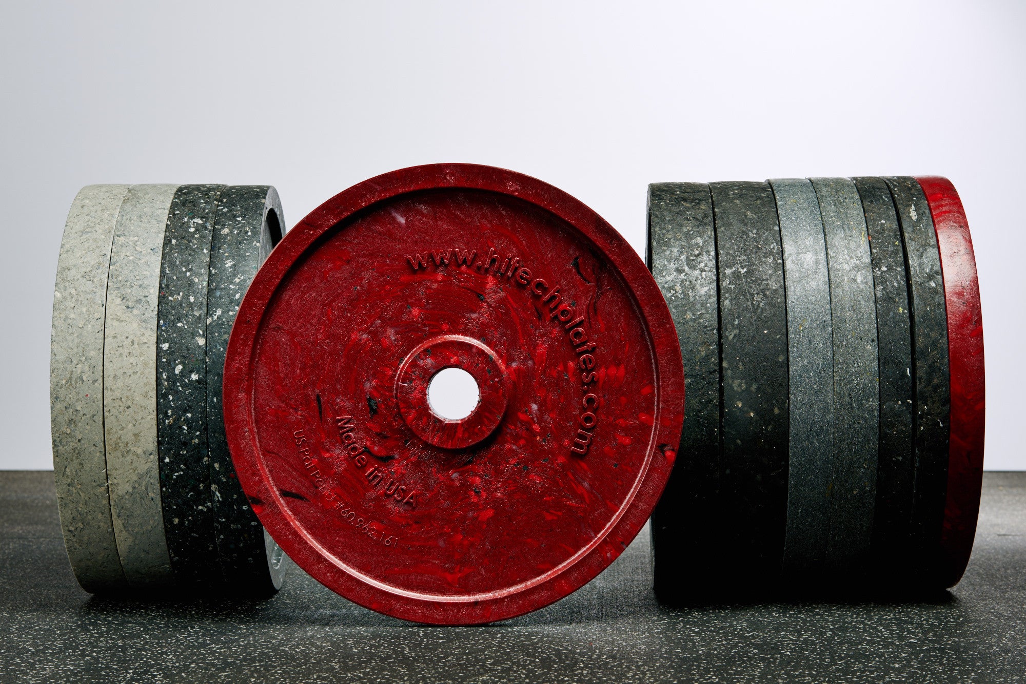 American Barbell, Plaques techniques Hitechplates