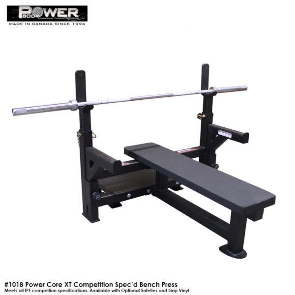 Power Body, Power Body #1018 Competition Bench Press avec sécurité