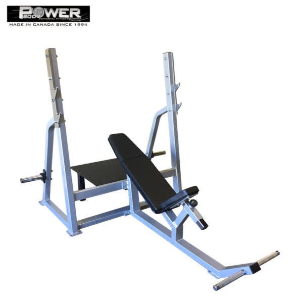 Power Body, Power Body #1022 Olympic Incline Bench (porte-plaques)