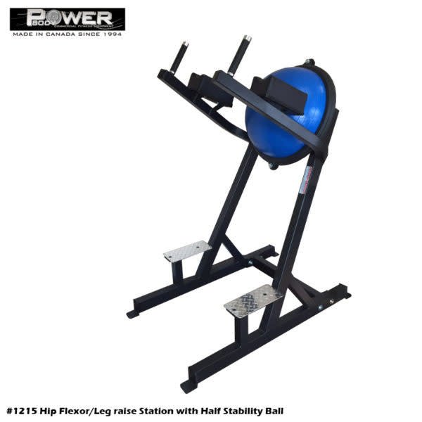 Power Body, Power Body #1215 Leg Raise w/Bosu Ball