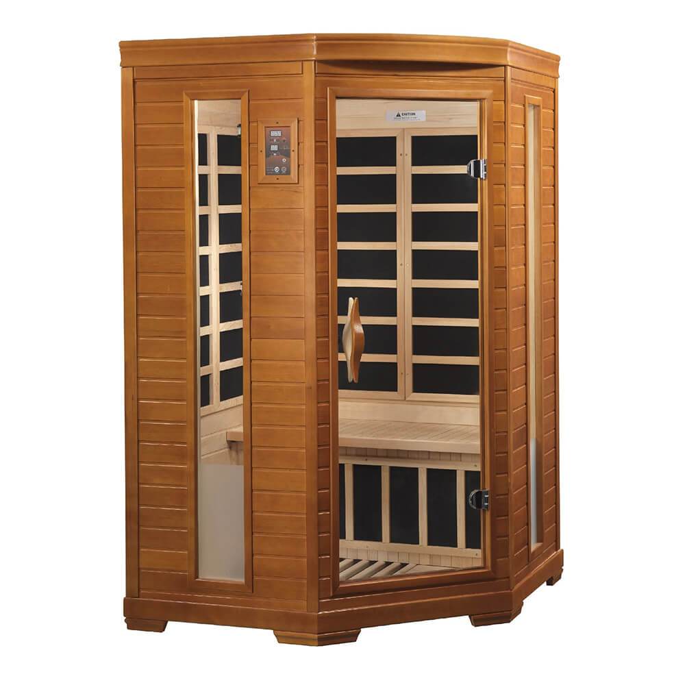 Saunas dynamiques, Sauna à infrarouge lointain Dynamic Hemming pour 2 personnes DYN-6225-02