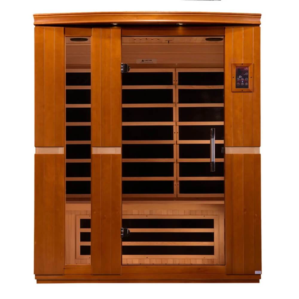 Saunas dynamiques, Sauna à infrarouge lointain Dynamic Lugano pour 3 personnes DYN-6336-01