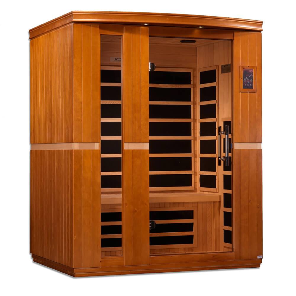 Saunas dynamiques, Sauna à infrarouge lointain Dynamic Lugano pour 3 personnes DYN-6336-01