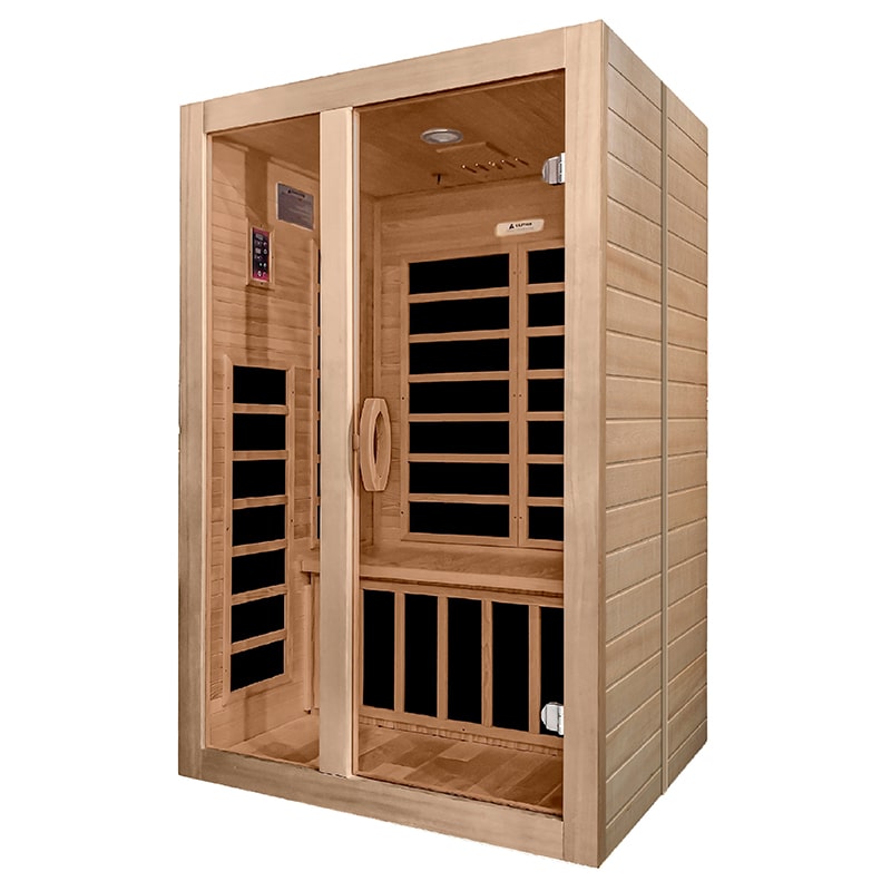 Saunas dynamiques, Sauna à infrarouge lointain Dynamic Santiago pour 2 personnes DYN-6209-01